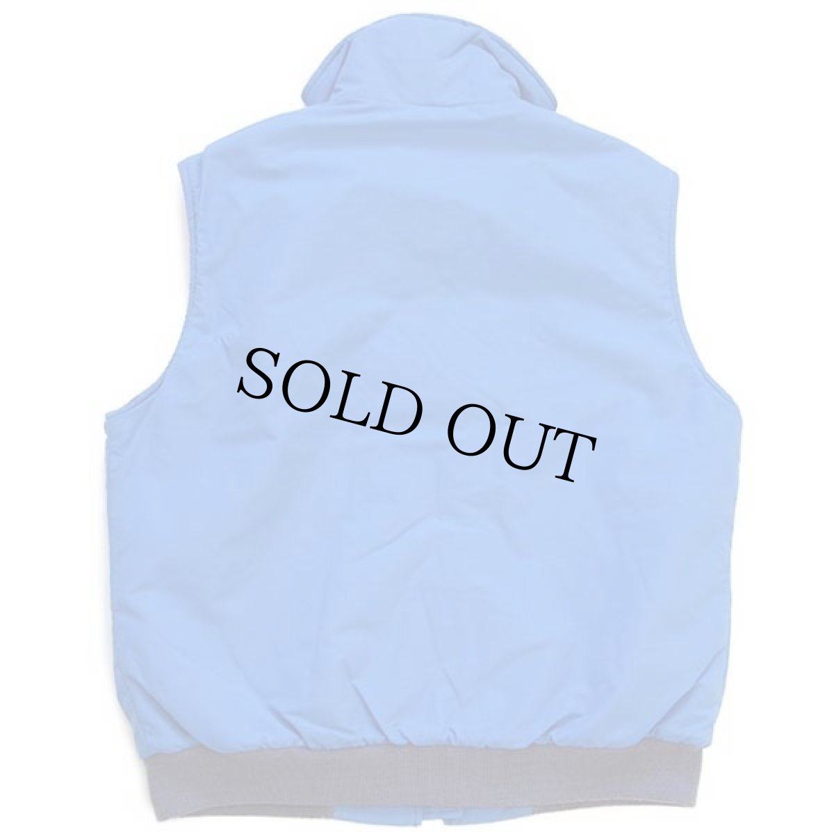 画像2: 80s USA製 Woolrichウールリッチ polarplus フリースライナー ナイロンベスト 青 M (2)