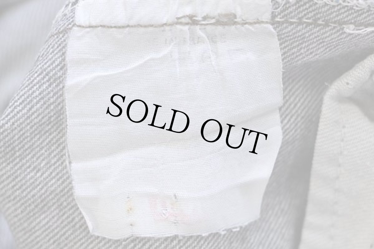 画像7: 90s フランス製 Levi'sリーバイス 501 先染め ブラック デニムパンツ カスタム ボロ W34★ユーロ (7)