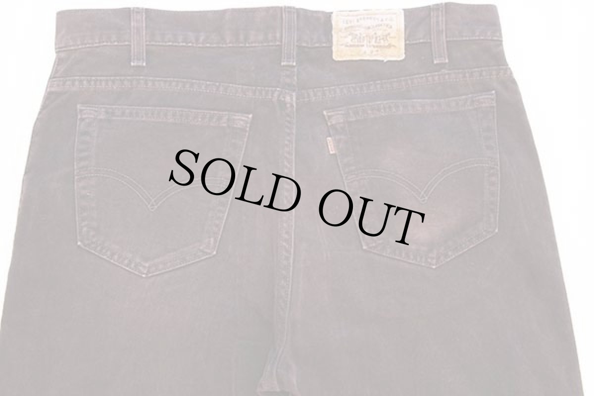 画像5: 90s USA製 Levi'sリーバイス SIGNATURE 540 カラーデニムパンツ チョコレート w36 L31 (5)