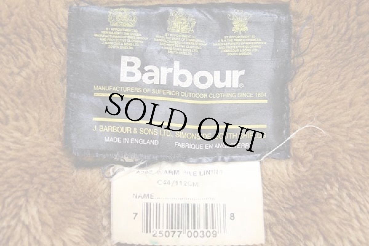 画像4: 90s 英国製 Barbourバブアー A297 パイルライナー ボア ベスト ブラウン C44★01 (4)