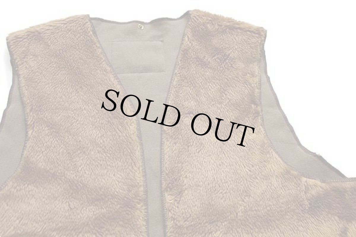 画像3: 90s 英国製 Barbourバブアー A297 パイルライナー ボア ベスト ブラウン C48★16 (3)