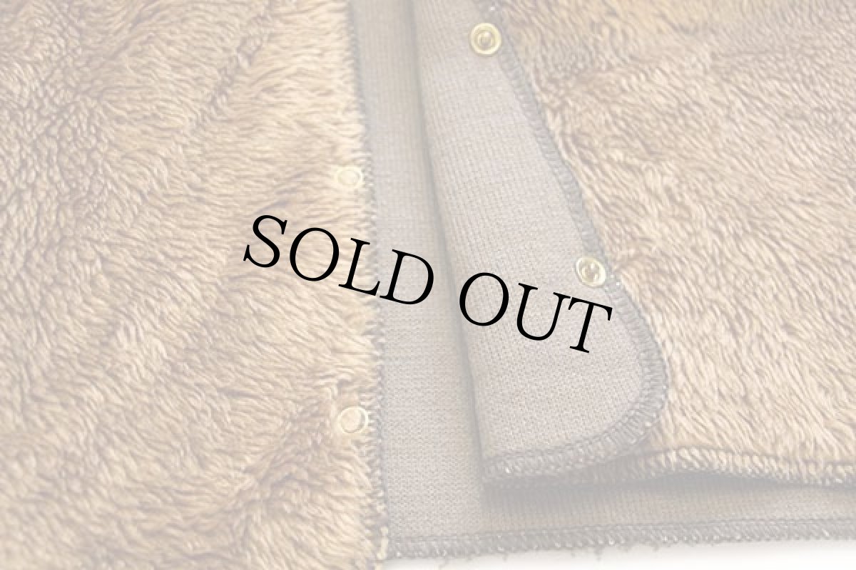 画像6: 90s 英国製 Barbourバブアー パイルライナー ボア ベスト ブラウン★11 (6)