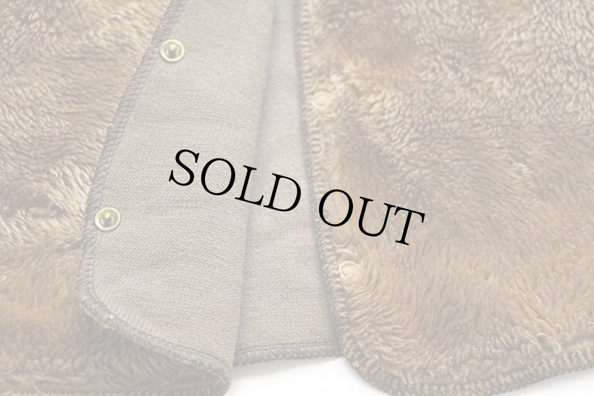 画像6: 90s 英国製 Barbourバブアー A297 パイルライナー ボア ベスト ブラウン C44★15 (6)