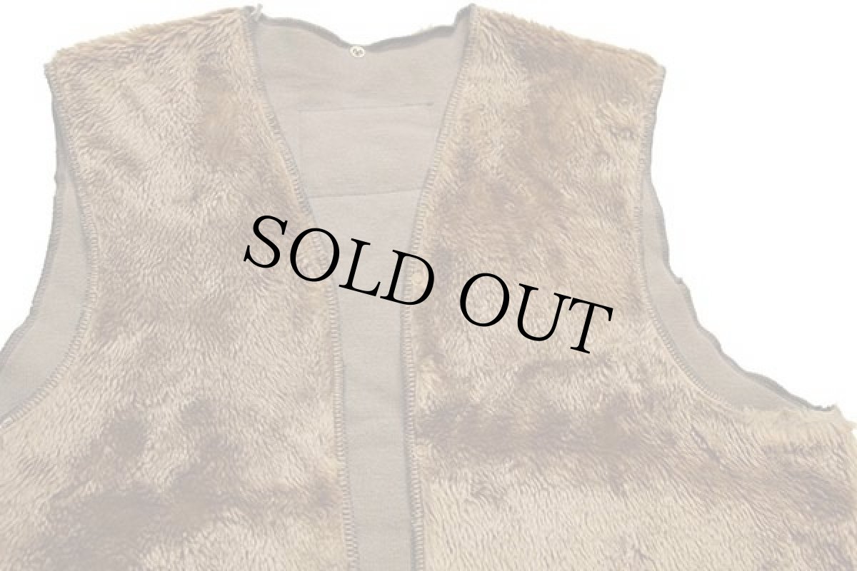 画像3: 90s 英国製 Barbourバブアー A297 パイルライナー ボア ベスト ブラウン C44★15 (3)