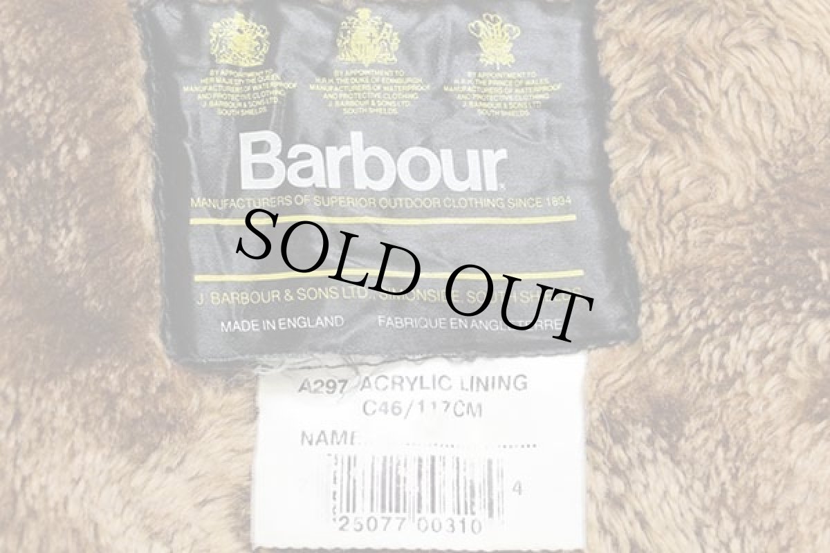 画像4: 90s 英国製 Barbourバブアー A297 パイルライナー ボア ベスト ブラウン C46★17 (4)