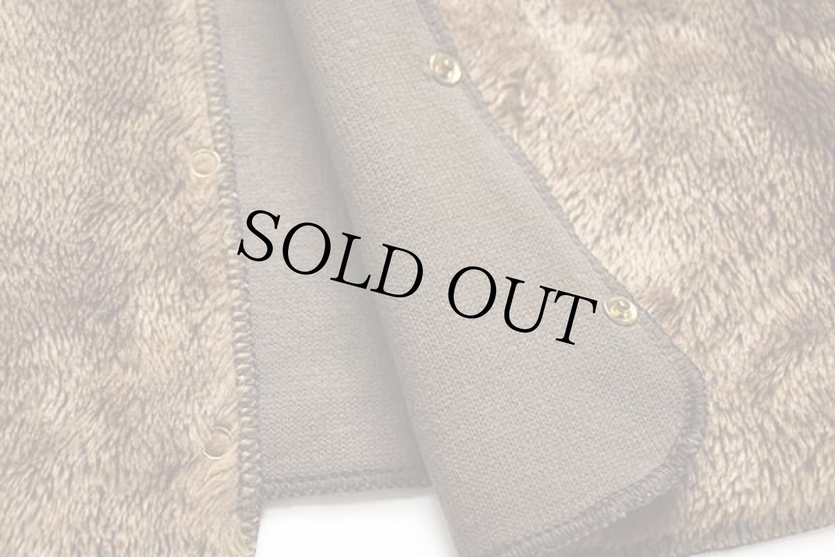 画像6: 90s 英国製 Barbourバブアー A297 パイルライナー ボア ベスト ブラウン C46★17 (6)