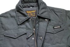 画像3: WOOLRICH JOHN RICH&BROS. ウールリッチ Thermolite 中綿入り CORDURA ナイロンジャケット グリーングレー XL (3)