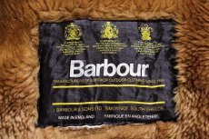 画像4: 90s 英国製 Barbourバブアー パイルライナー ボア ベスト ブラウン★07 (4)