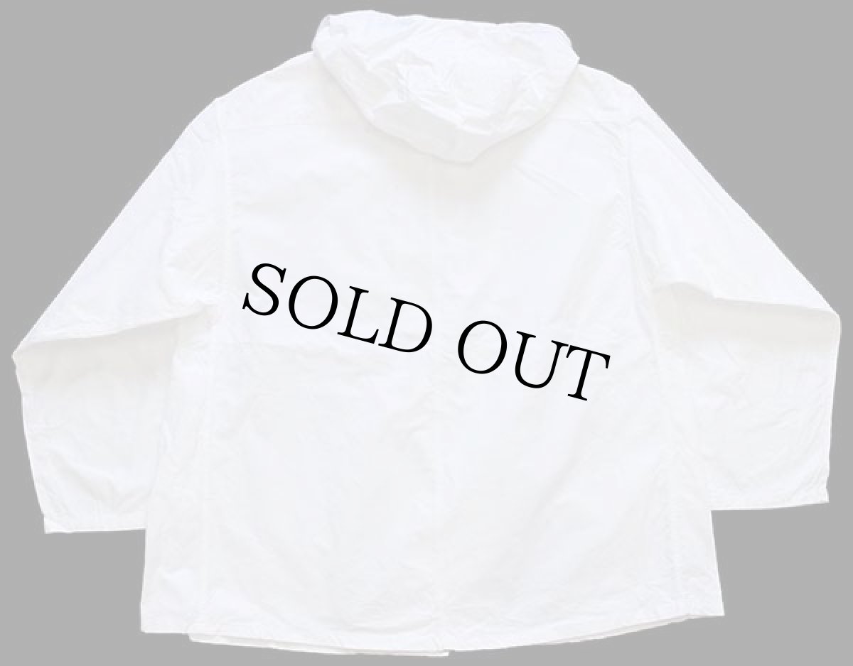 画像2: ビンテージ イタリア軍 コットン スノーカモ パーカー 白 2★モッズコート (2)