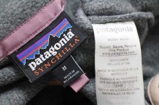 画像4: patagoniaパタゴニア シンチラ フリース スナップT グレー M (4)