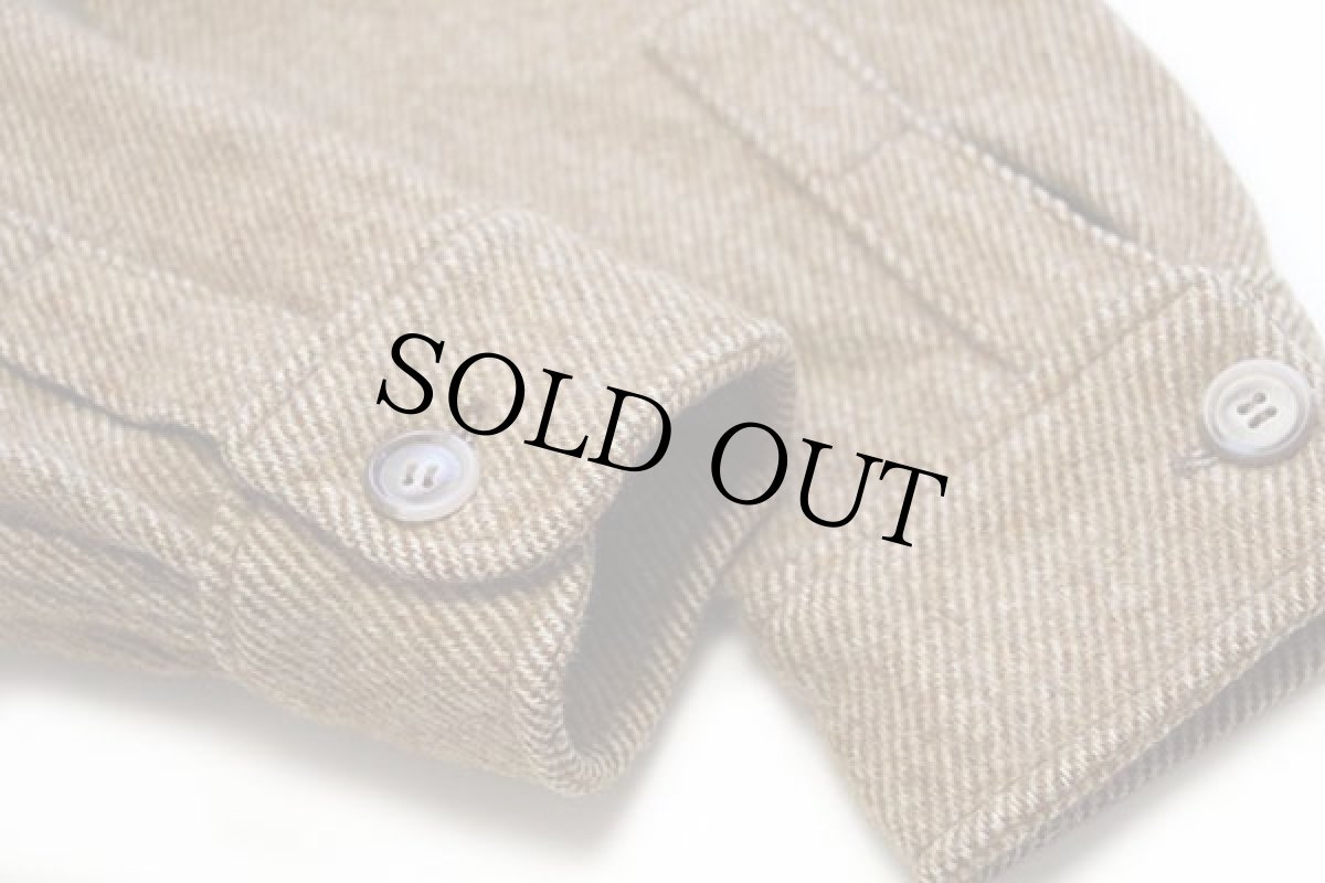 画像6: 70s Woolrichウールリッチ ツイード ウールシャツ 茶 (6)