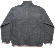 画像2: patagoniaパタゴニア シンチラ フリース スナップT グレー M (2)