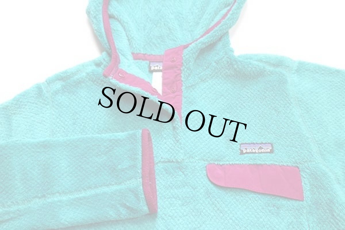 画像3: patagoniaパタゴニア RE-TOOLリツール フーディー POLARTEC フリースパーカー エメラルドグリーン W-M (3)
