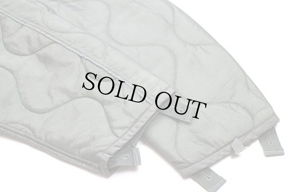 画像6: 14 米軍 U.S.ARMY M-65 フィールドジャケット ナイロン キルティングライナー フォリアージグリーン M (6)