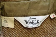 画像4: 70s Woolrichウールリッチ ツイード ウールシャツ 茶 (4)