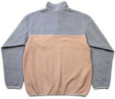 画像2: patagoniaパタゴニア バイカラー シンチラ フリース スナップT RSWT M (2)