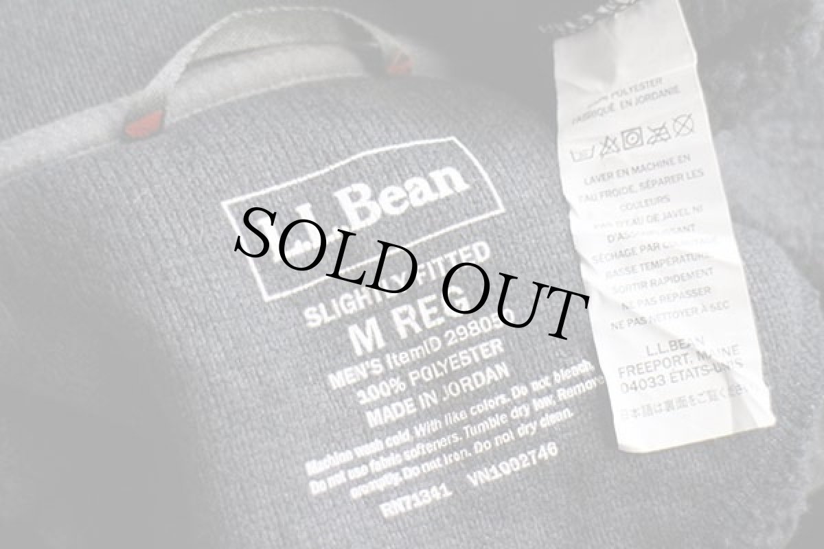 画像4: L.L.Bean セーター プルオーバー フリース チャコールグレー M (4)