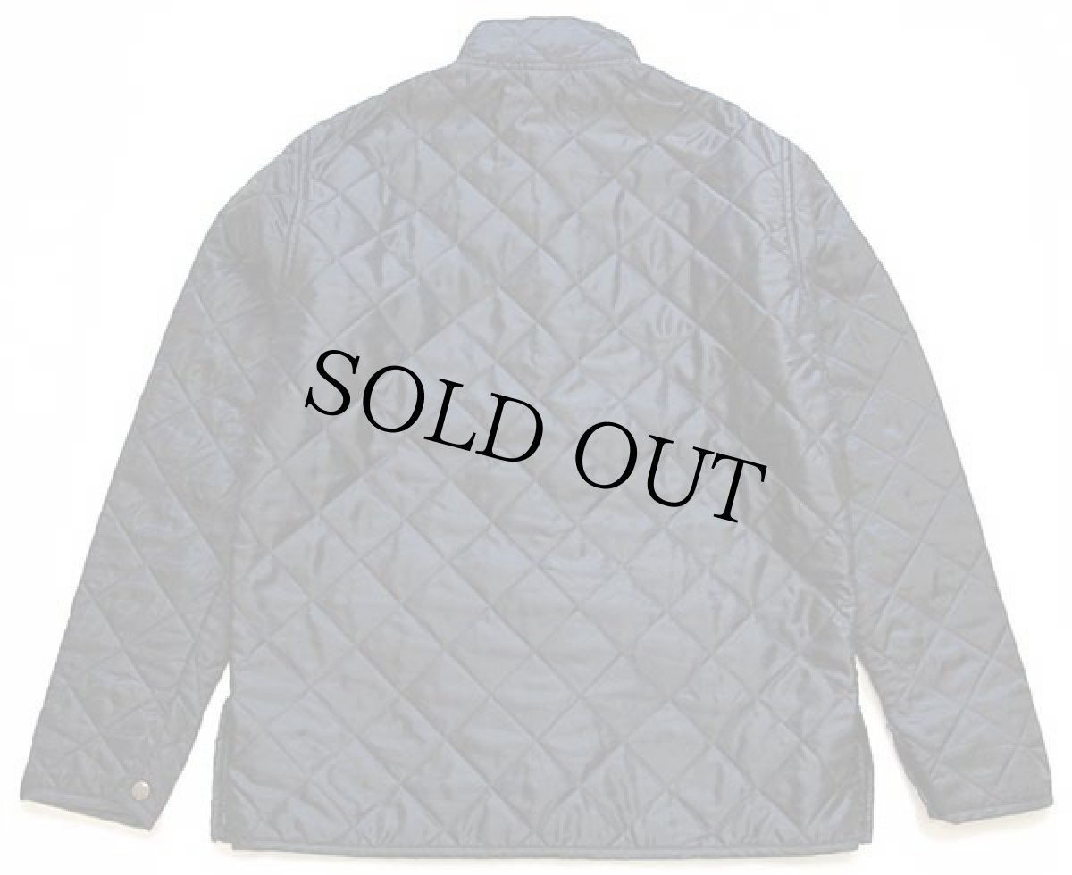 画像2: Belstaffベルスタッフ スタンドカラー VALTHERM ナイロン キルティングジャケット 黒 S (2)