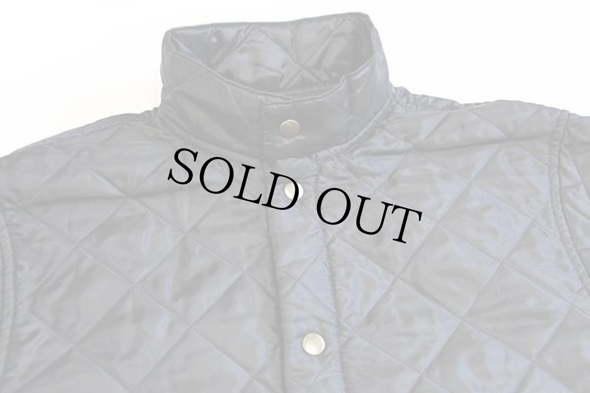 画像3: Belstaffベルスタッフ スタンドカラー VALTHERM ナイロン キルティングジャケット 黒 S (3)