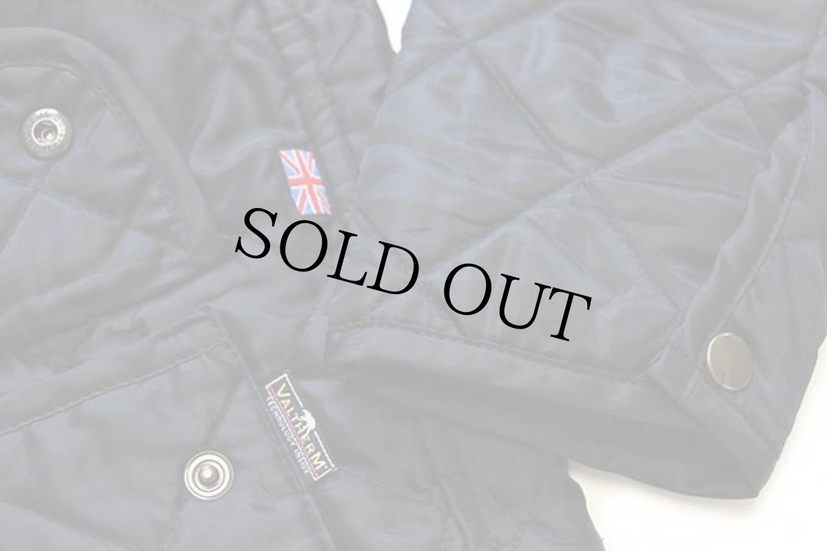 画像6: Belstaffベルスタッフ スタンドカラー VALTHERM ナイロン キルティングジャケット 黒 S (6)