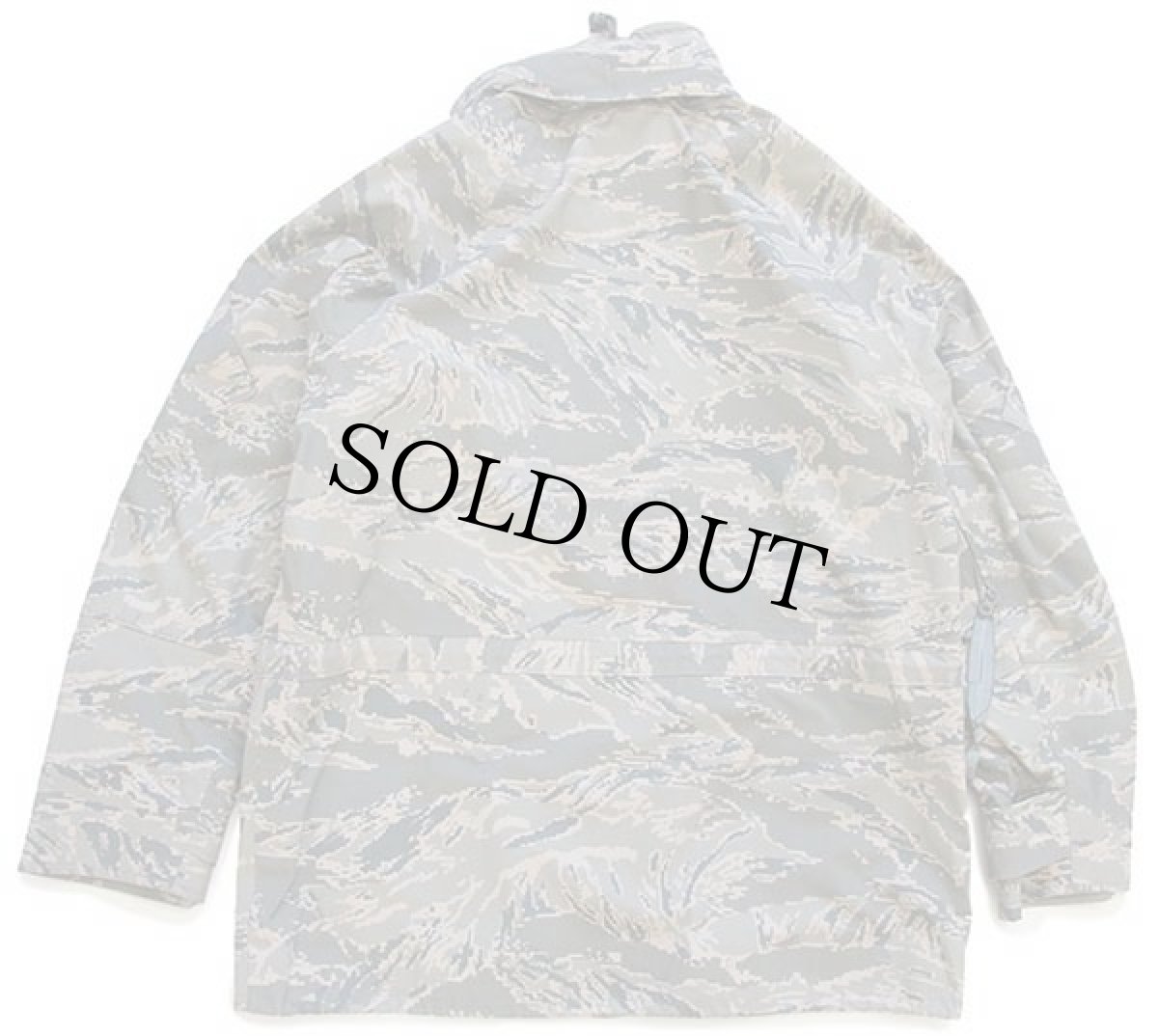 画像2: 00s 米軍 USAF APECS ABU デジタル タイガーカモ GORE-TEXゴアテックスパーカー S-S (2)