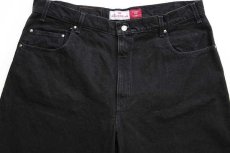 画像4: 90s メキシコ製 Levi'sリーバイス SIGNATURE 545 ブラック デニムパンツ w40 L32 (4)