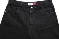 画像4: 90s メキシコ製 Levi'sリーバイス SIGNATURE 545 ブラック デニムパンツ w40 L32 (4)