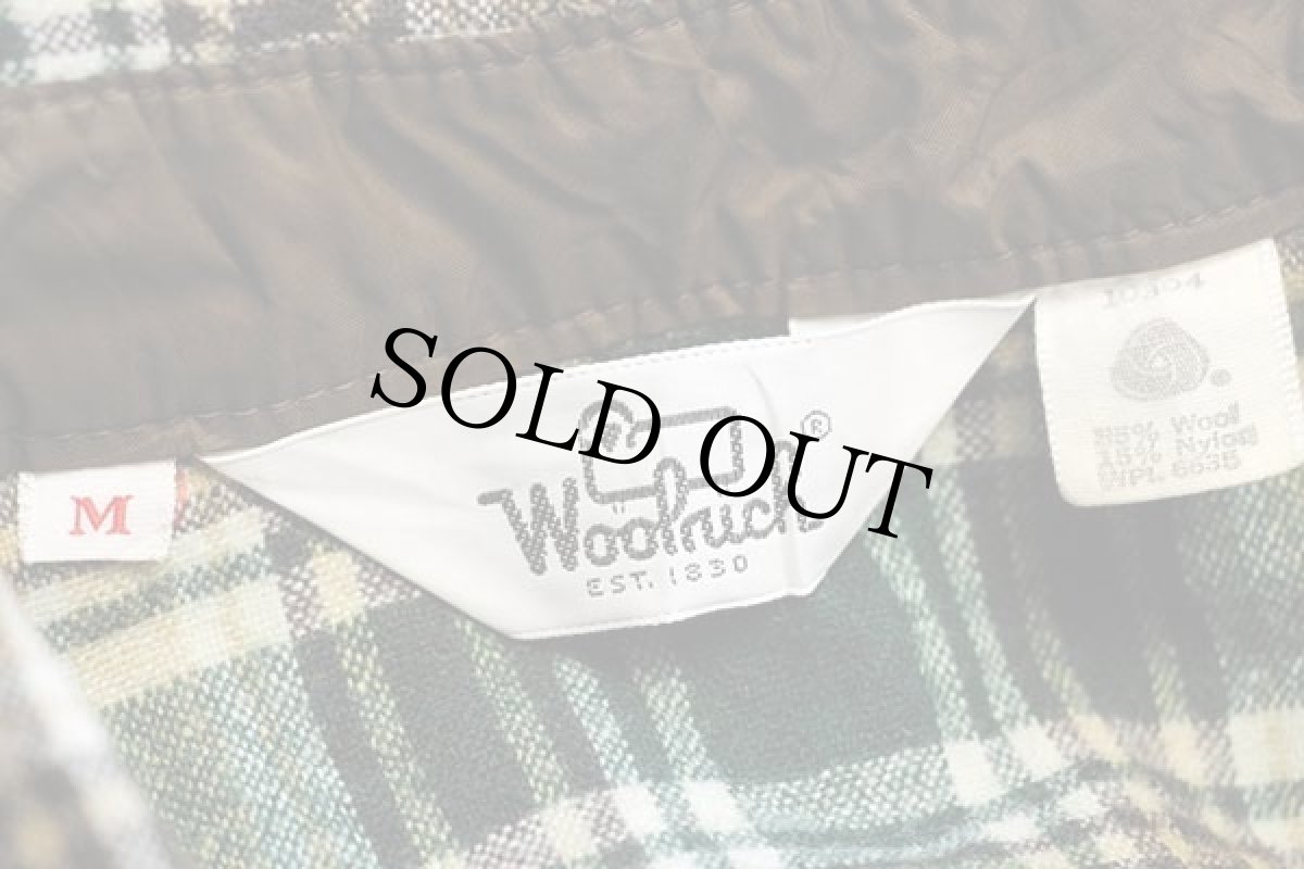 画像4: 70s Woolrichウールリッチ タータンチェック ウール ウエスタンシャツ (4)