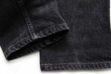 画像8: 90s USA製 Levi'sリーバイス 560 ブラック デニムパンツ w34 L34★28 (8)