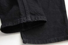 画像9: 90s メキシコ製 Levi'sリーバイス SIGNATURE 545 ブラック デニムパンツ w40 L32 (9)