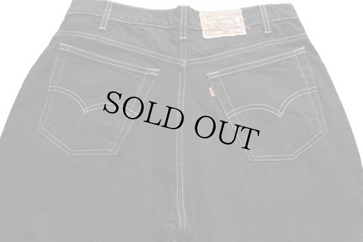 画像5: 90s メキシコ製 Levi'sリーバイス SIGNATURE 545 ブラック デニムパンツ w34 L29 (5)