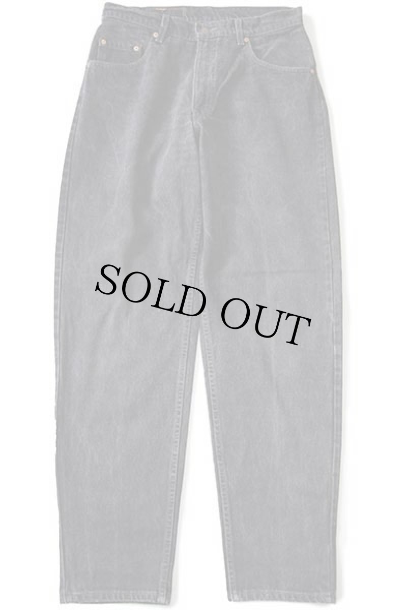 画像2: 90s USA製 Levi'sリーバイス 560 ブラック デニムパンツ w34 L34★28 (2)