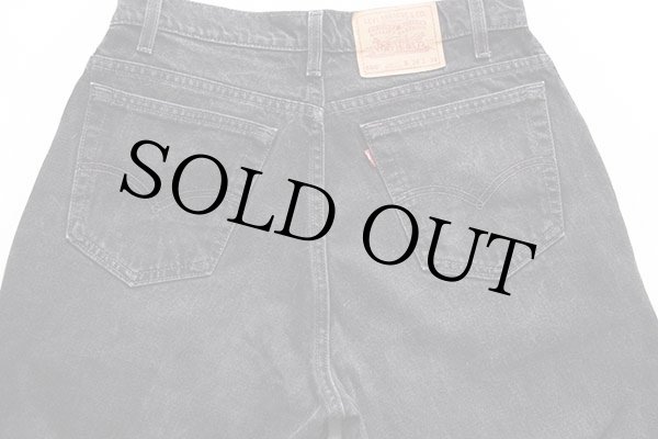 90s USA製 Levi'sリーバイス 560 ブラック デニムパンツ w34 L34☆28