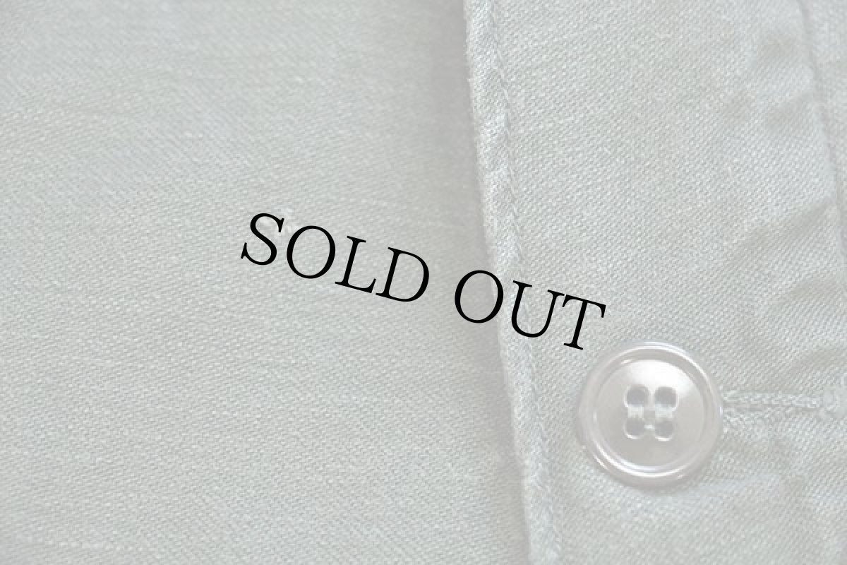 画像7: 80s 米軍 U.S.NAVY コットンサテン カバーオール オールインワン オリーブグリーン L★つなぎ (7)