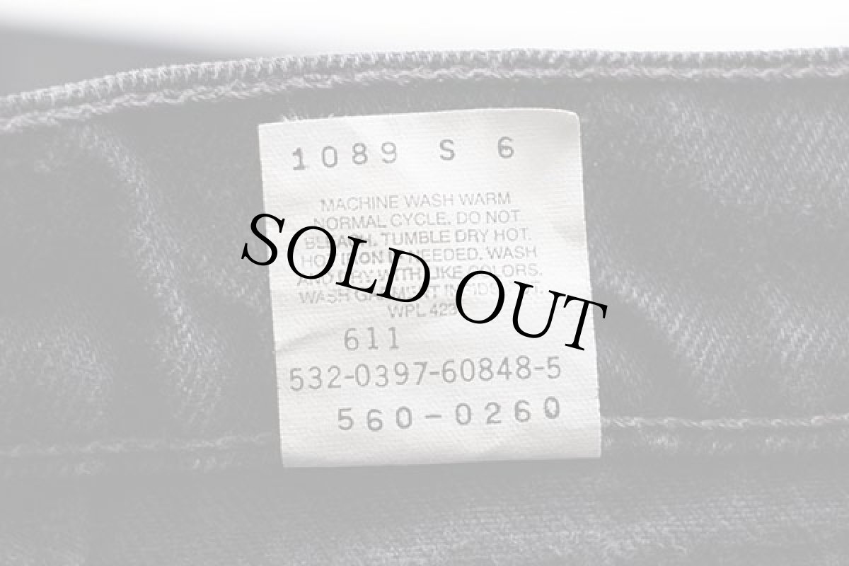 画像7: 90s USA製 Levi'sリーバイス 560 ブラック デニムパンツ w34 L34★28 (7)