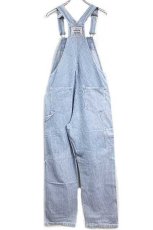 画像3: 90s Levi'sリーバイス ヒッコリー ストライプ オーバーオール w34★ユーロ (3)