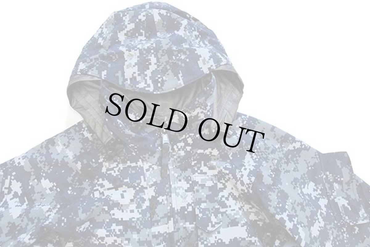 画像3: 00s 米軍 U.S.NAVY ECWCS GEN2 NWU デジタルカモ GORE-TEXゴアテックスパーカー S-S (3)