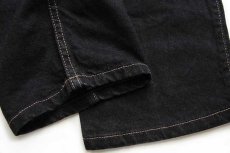 画像8: 90s メキシコ製 Levi'sリーバイス SIGNATURE 545 ブラック デニムパンツ w34 L29 (8)