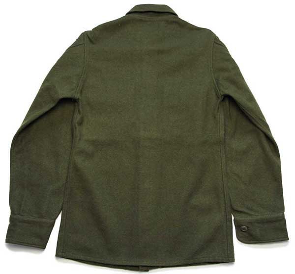 オリーブグリーン ウール混合ジャケット 70s 米軍 U.S.ARMY ウールシャツ オリーブグリーン XS - Sixpacjoe Web
