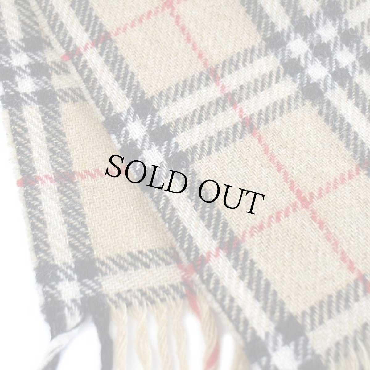 画像6: スコットランド製 Burberrysバーバリー ノバチェック タータンチェック ウール マフラー (6)