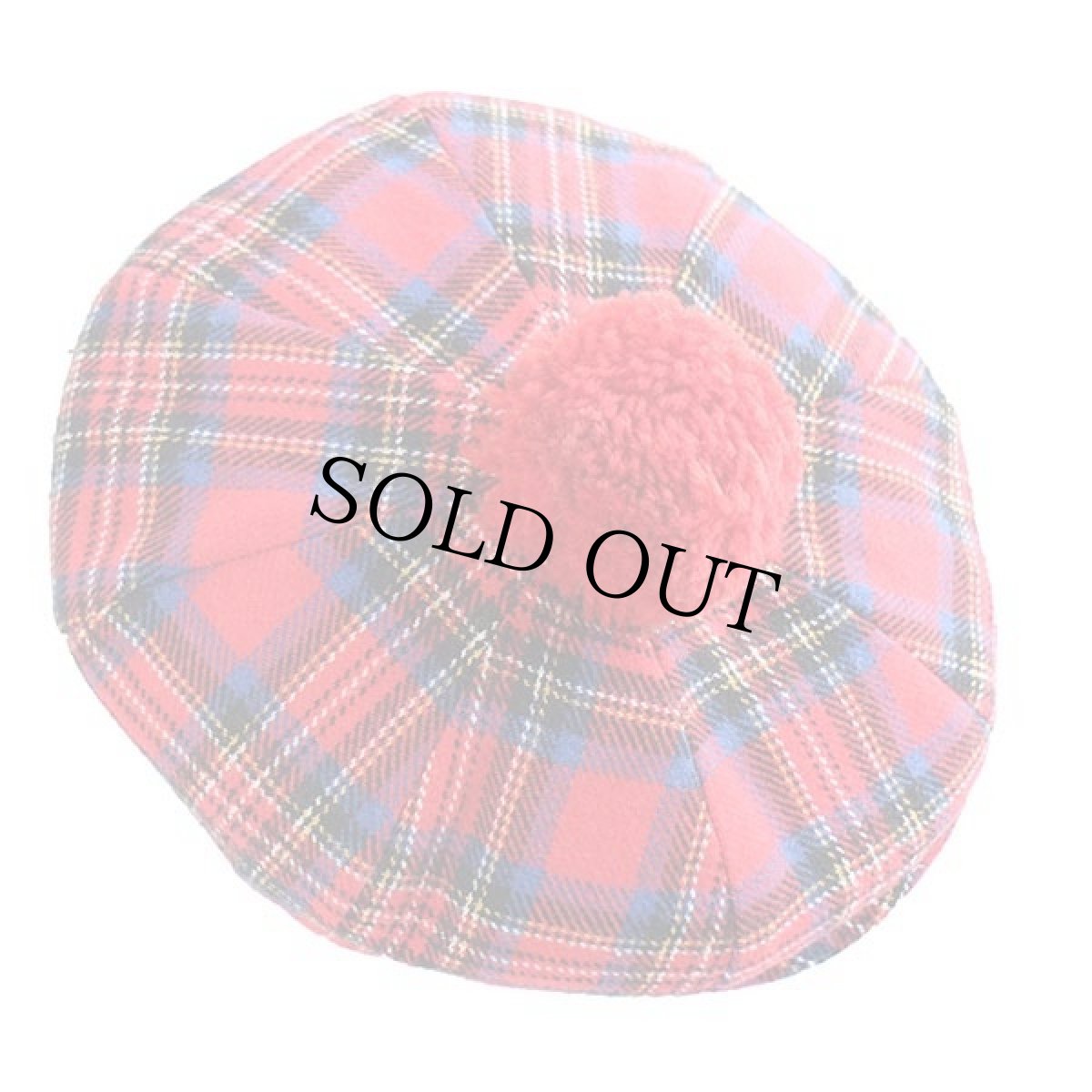 画像5: アイルランド製 SHANDON タータンチェック ウール キャスケット 7 3/8 (5)