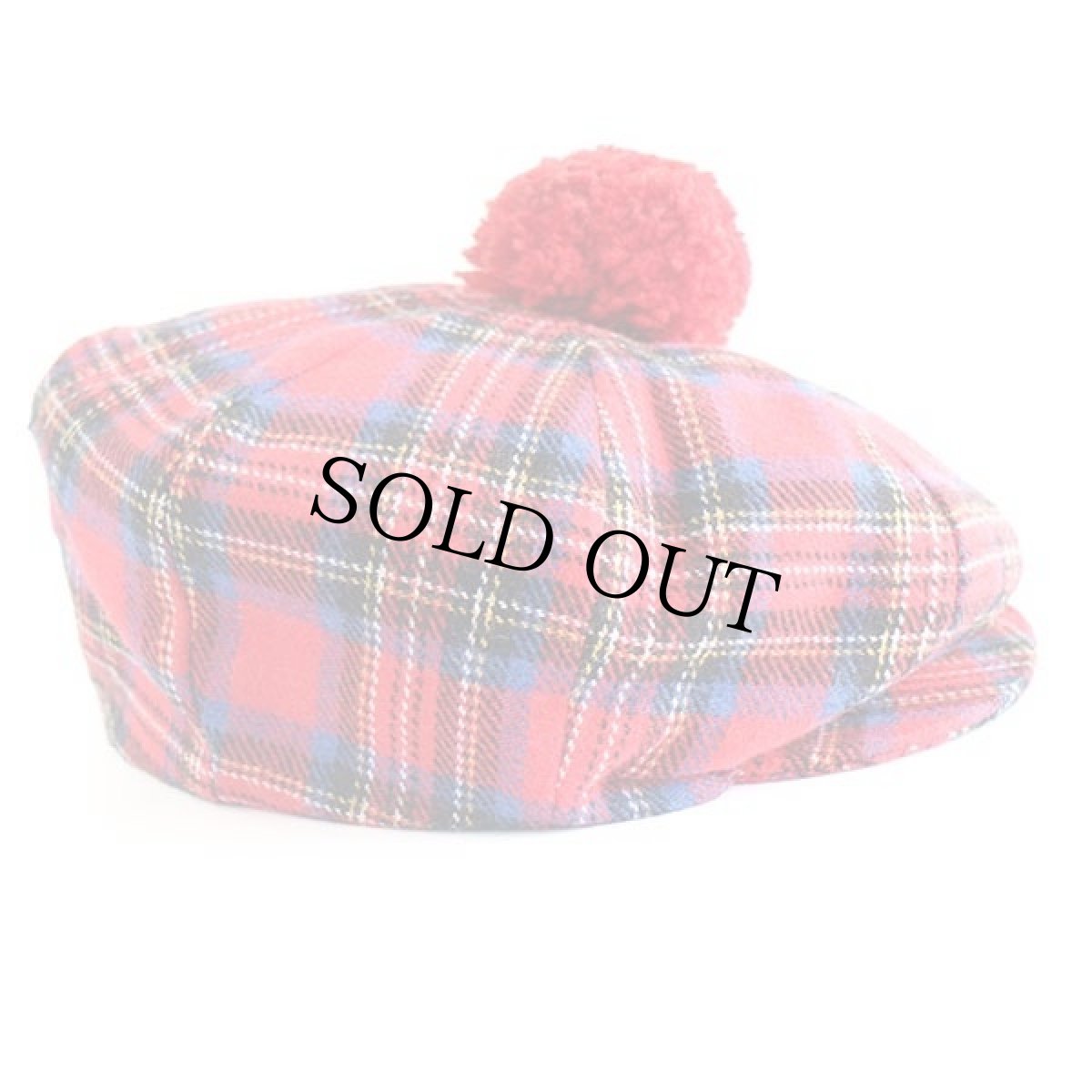 画像3: アイルランド製 SHANDON タータンチェック ウール キャスケット 7 3/8 (3)