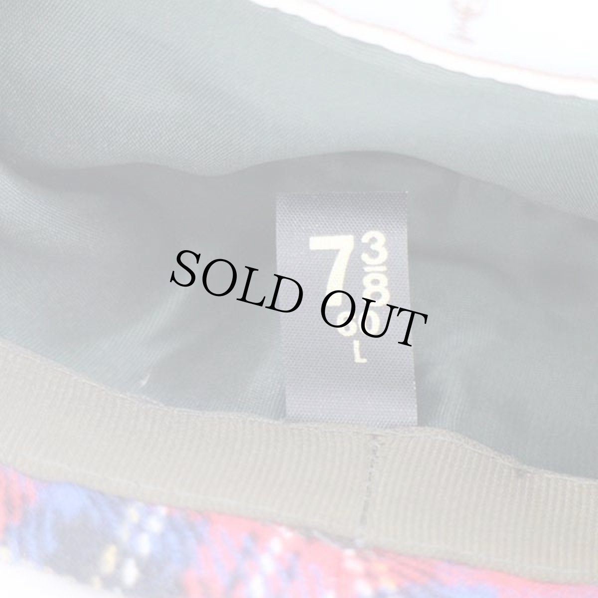 画像9: アイルランド製 SHANDON タータンチェック ウール キャスケット 7 3/8 (9)