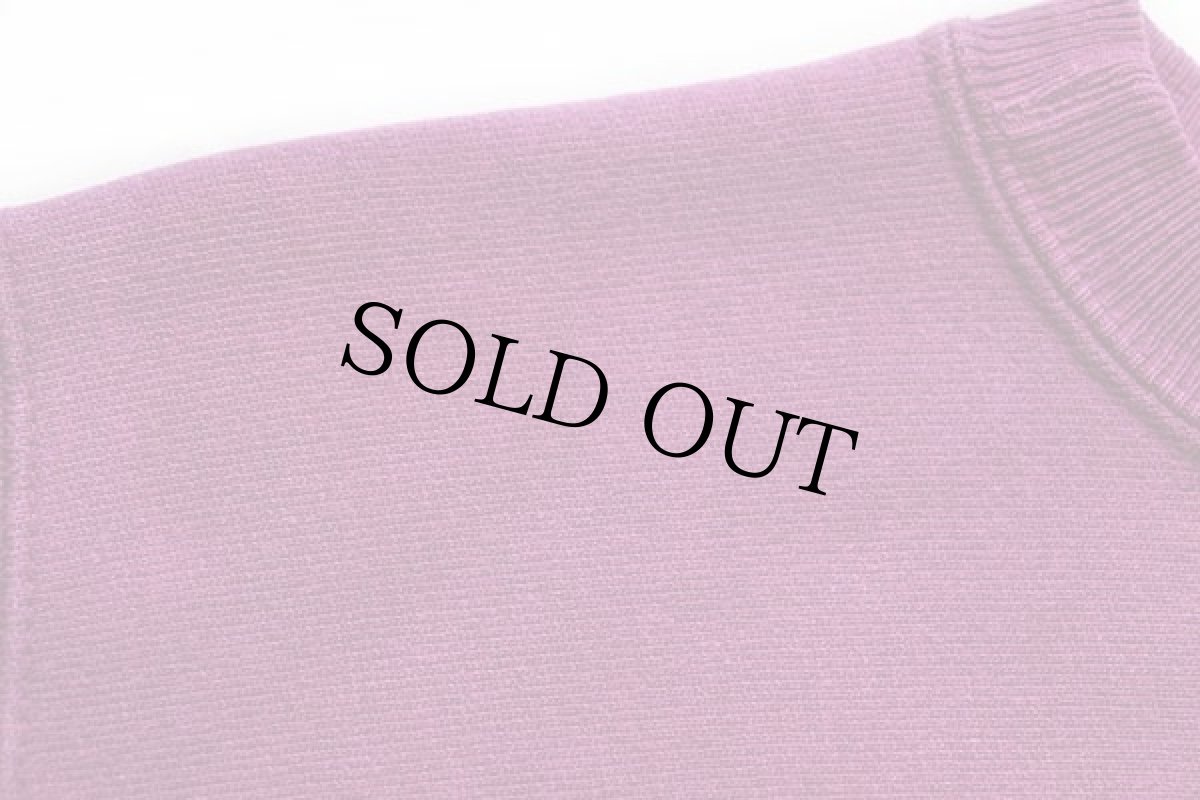 画像6: 90s USA製 Championチャンピオン スクリプト ビッグロゴ刺繍 リバースウィーブ スウェット 赤紫 M (6)