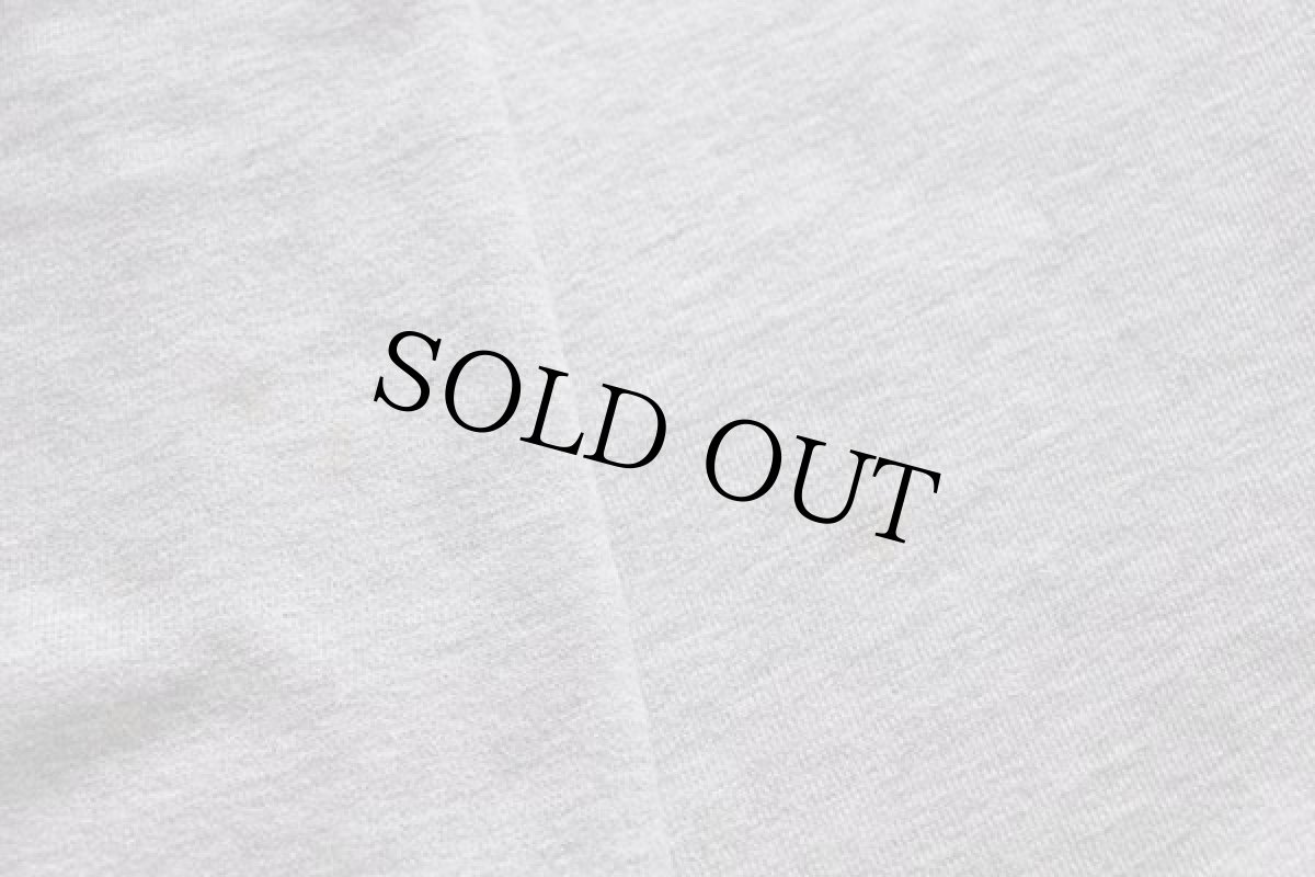 画像6: 90s USA製 Championチャンピオン スクリプト ビッグロゴ刺繍 リブライン リバースウィーブ スウェット 杢グレー×ピンク L (6)