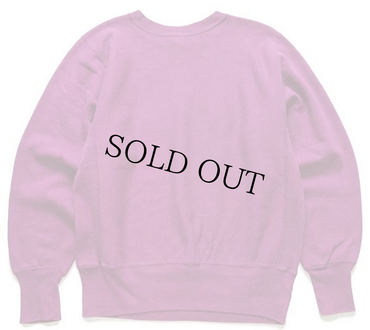 画像2: 90s USA製 Championチャンピオン スクリプト ビッグロゴ刺繍 リバースウィーブ スウェット 赤紫 M (2)