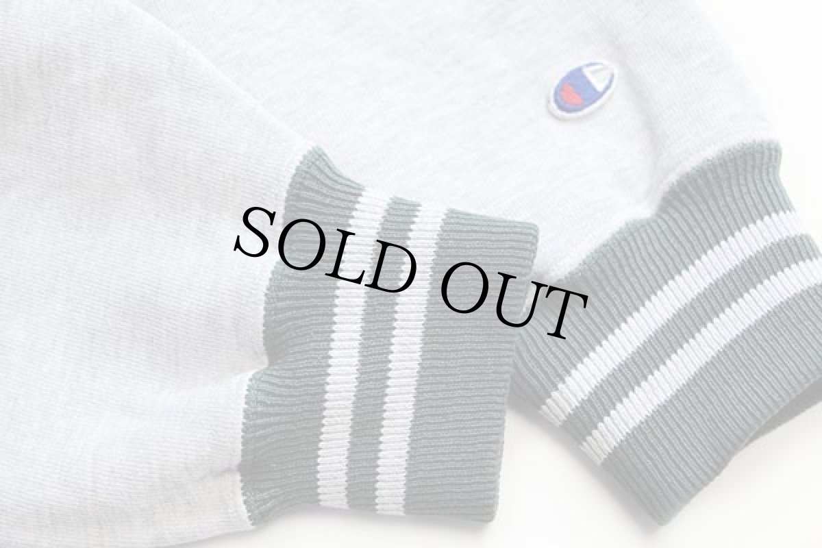 画像5: 90s USA製 Championチャンピオン CENTENNIAL 1996 Atlanta OLYMPICオリンピック刺繍 リブライン リバースウィーブ スウェット 杢グレー L (5)