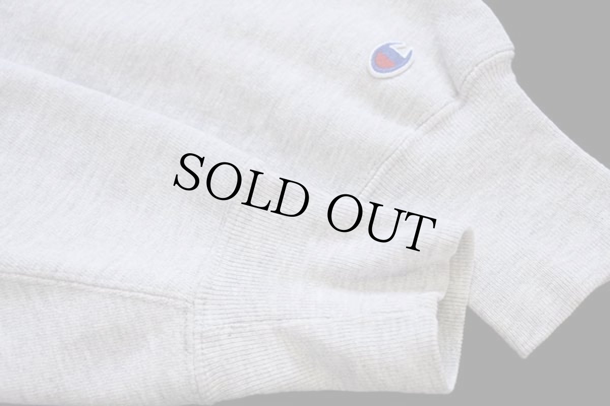 画像5: 90s USA製 Championチャンピオン CORNELL 両面プリント リバースウィーブ スウェット 杢グレー S (5)