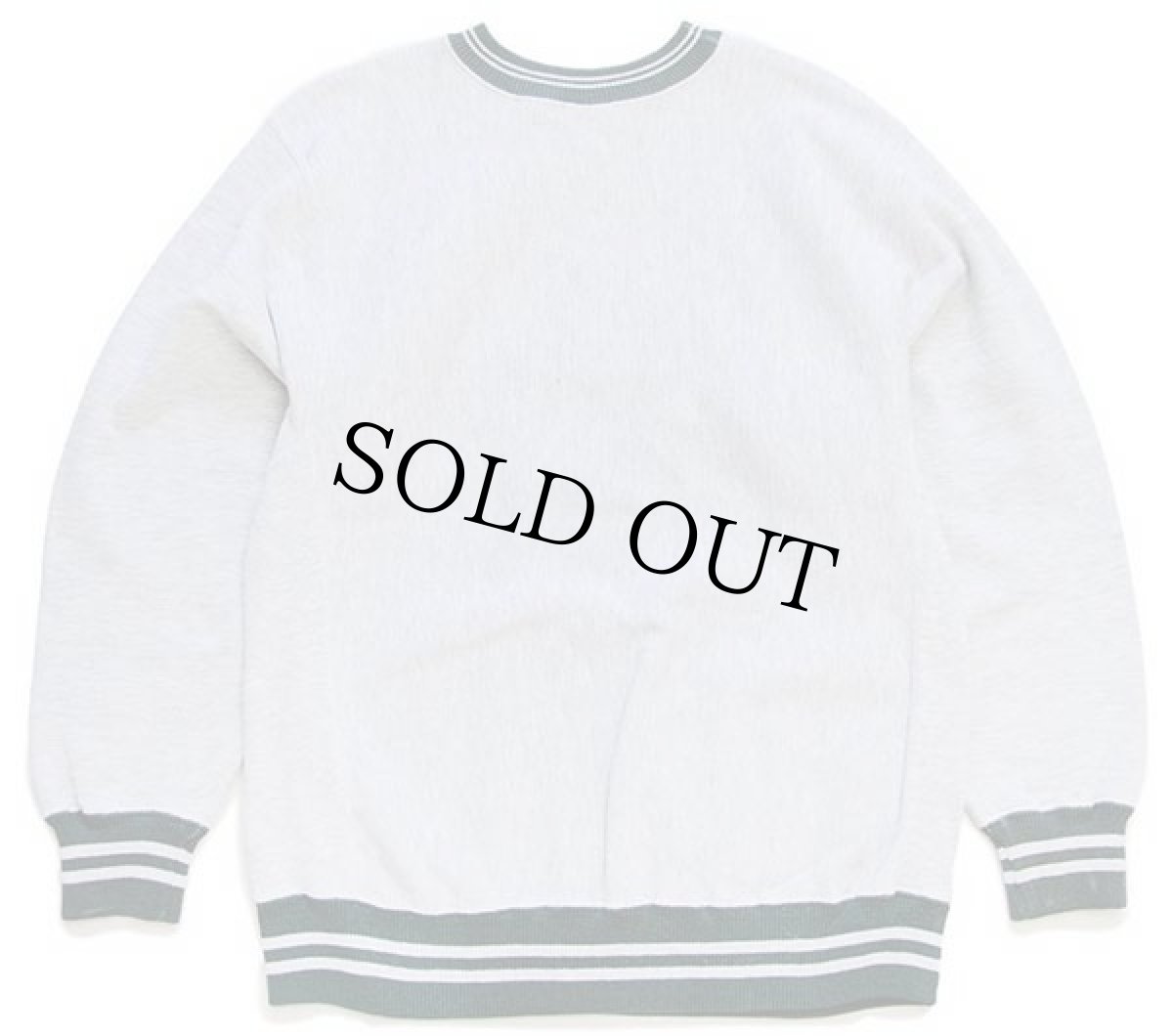 画像2: 90s USA製 Championチャンピオン CENTENNIAL 1996 Atlanta OLYMPICオリンピック刺繍 リブライン リバースウィーブ スウェット 杢グレー L (2)