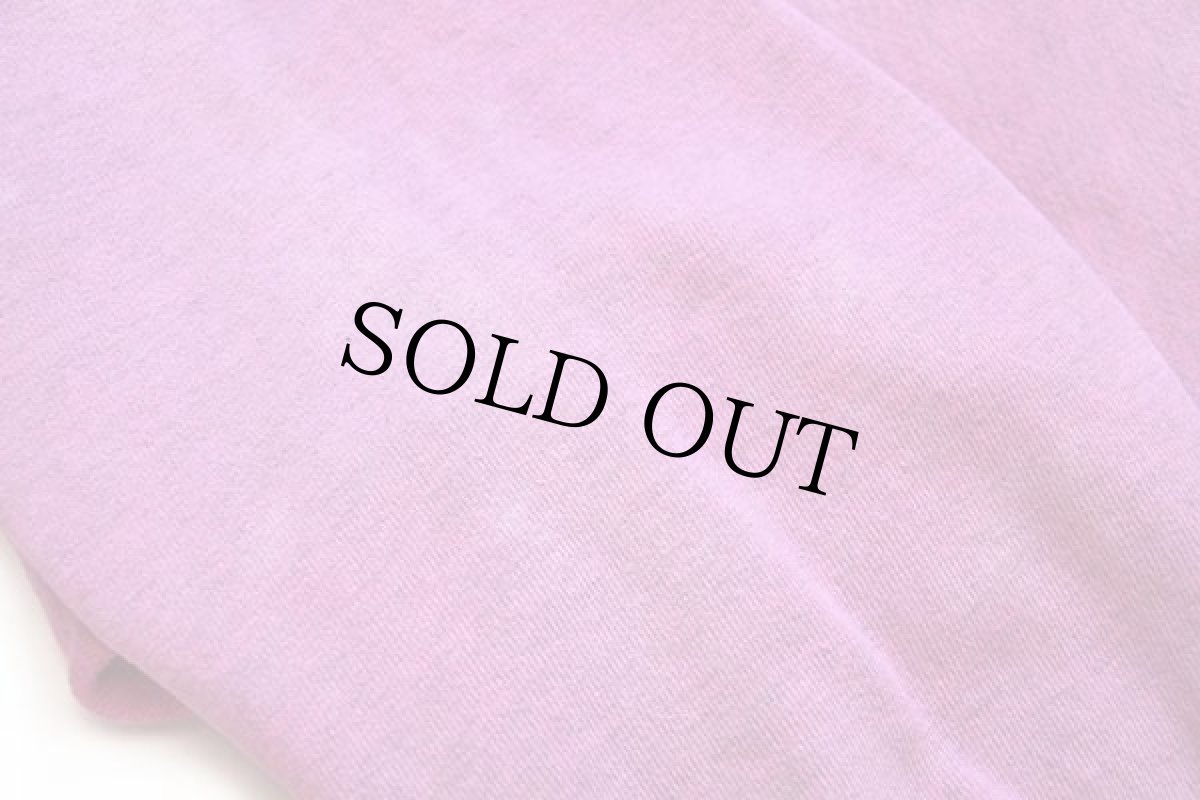 画像6: 90s USA製 Championチャンピオン Kellogg 刺繍 リバースウィーブ スウェット 後染め 杢ピンク XL (6)